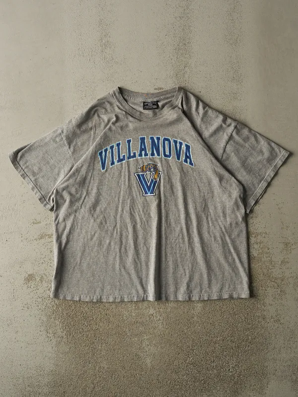 Vintage 90s Grey Villanova University Tee (XL/XXL) sold by Rebalance Vintage