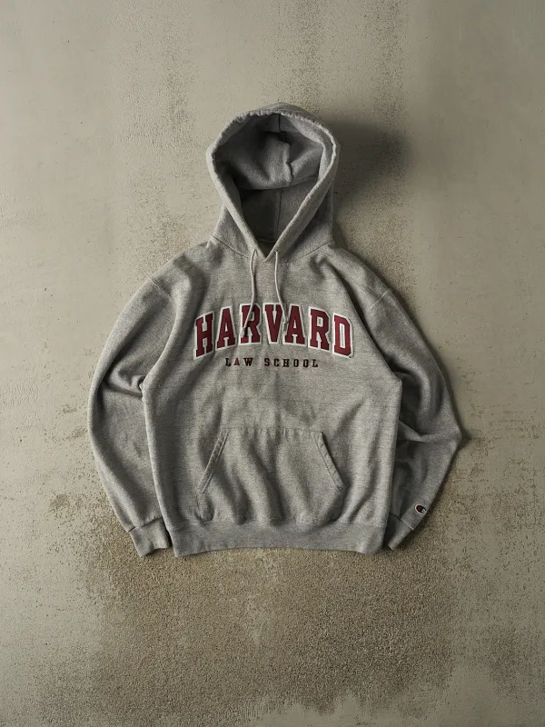 Vintage Y2K Grey Harvard University Champion Hoodie (S/M) sold by Rebalance Vintage