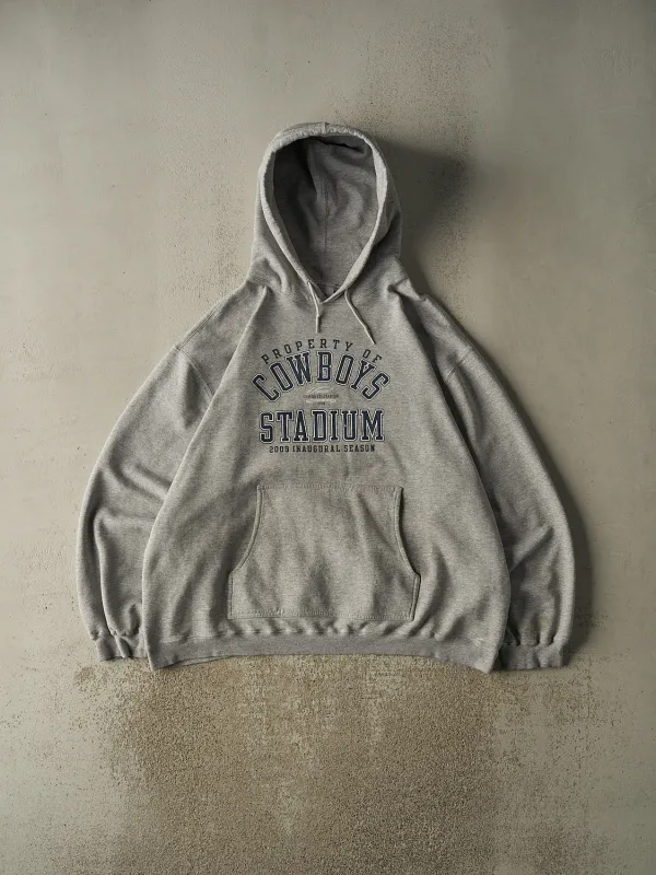 Vintage Y2K Grey Dallas Cowboys Stadium Hoodie (XXL/XXXL) sold by Rebalance Vintage