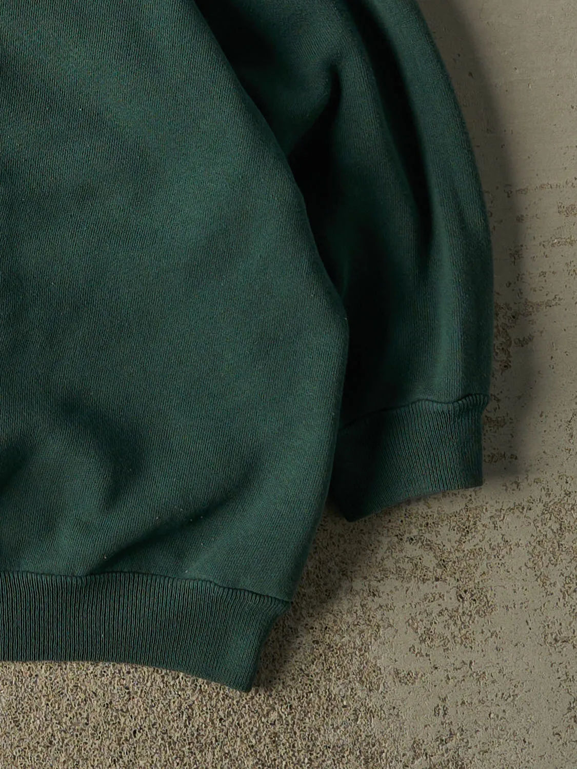 Vintage 80s Washed Green Blank Crewneck (XL) sold by Rebalance Vintage product image thumbnail 4