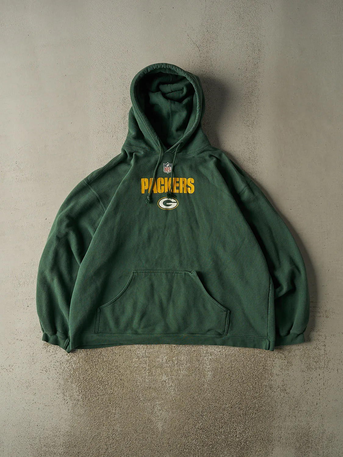 Vintage Y2K Green Green Bay Packers Hoodie (XXL) sold by Rebalance Vintage
