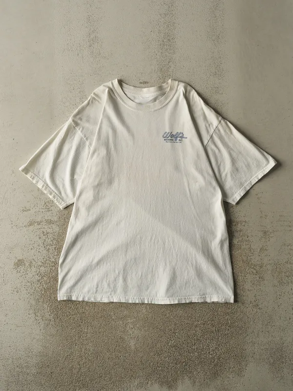 Vintage 08' White Wolf's Drivers Supply Tee (XL) sold by Rebalance Vintage