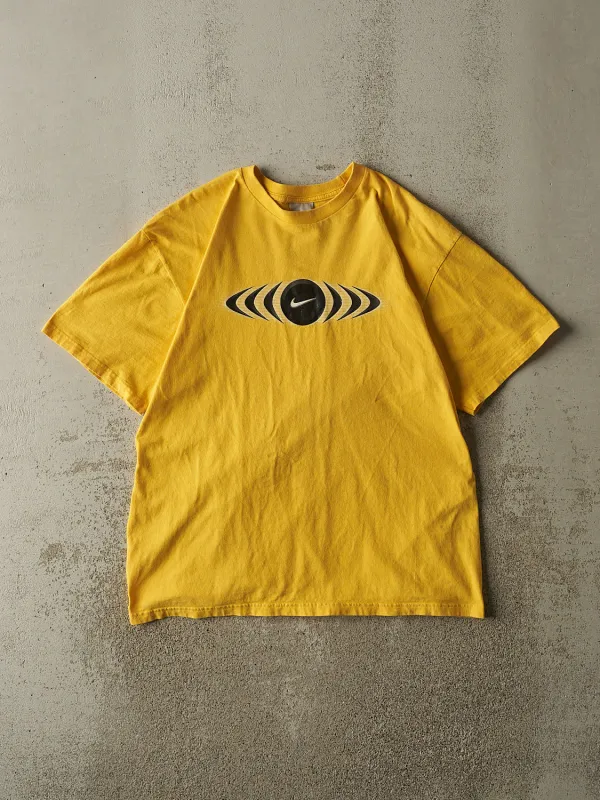 Vintage Y2K Yellow Nike Tee (L/XL) sold by Rebalance Vintage