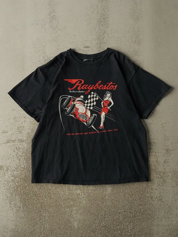 Vintage 90s Black Raybesto's Brakes Tee (L/XL) sold by Rebalance Vintage