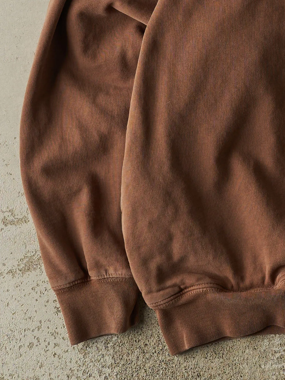 Vintage 90s Brown Blank Crewneck (L/XL) sold by Rebalance Vintage product image thumbnail 3