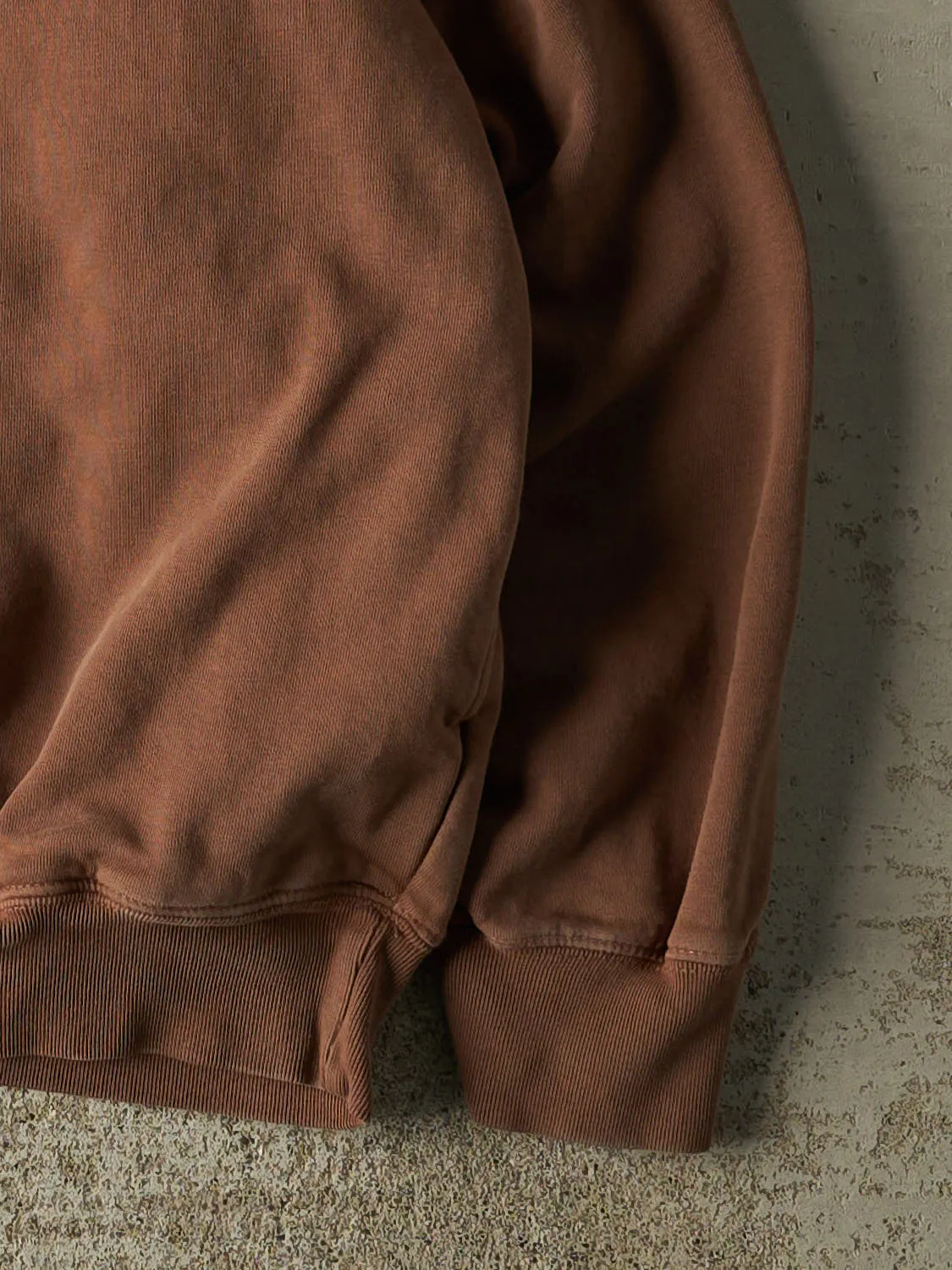 Vintage 90s Brown Blank Crewneck (L/XL) sold by Rebalance Vintage product image thumbnail 4