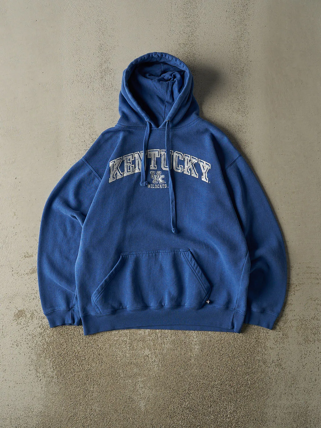 Vintage Y2K Blue University of Kentucky Wildcats Embroidered Hoodie (L) sold by Rebalance Vintage
