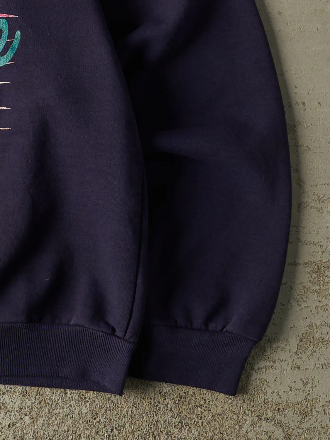 Vintage 80s Navy Blue Adidas Crewneck (XS/S) sold by Rebalance Vintage product image thumbnail 4