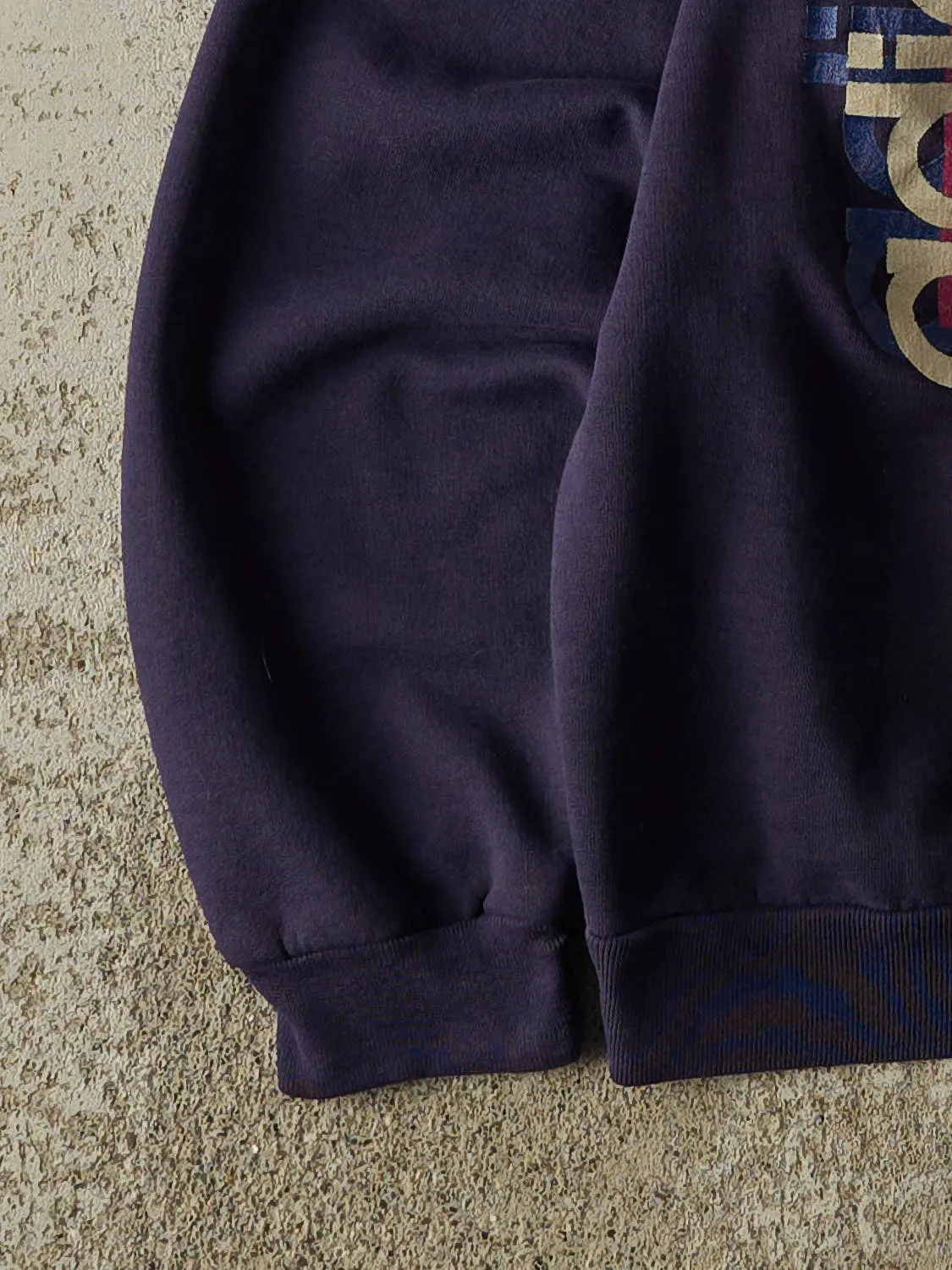 Vintage 80s Navy Blue Adidas Crewneck (XS/S) sold by Rebalance Vintage product image thumbnail 3