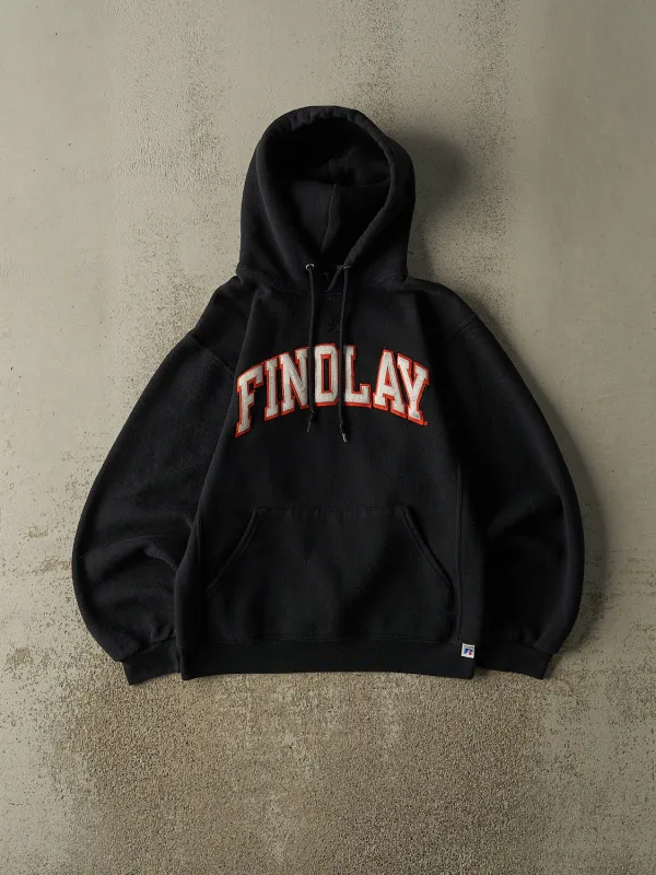 Vintage Y2K Black Russell Athletic Findlay Hoodie (XS) sold by Rebalance Vintage