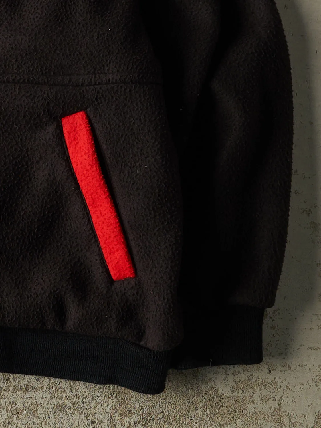 Vintage 90s Black Pontiac Embroidered Fleece Jacket (M/L) sold by Rebalance Vintage product image thumbnail 4