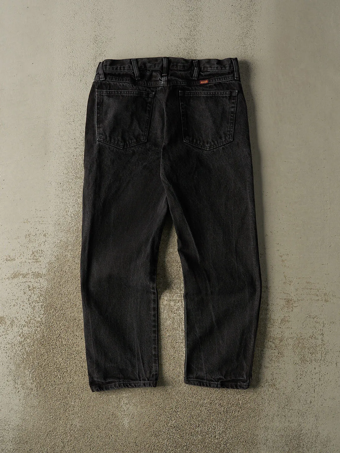 Vintage 90s Black Rustler Denim Pants (32x28) sold by Rebalance Vintage product image thumbnail 2
