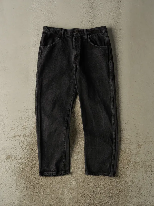 Vintage 90s Black Rustler Denim Pants (32x28) sold by Rebalance Vintage