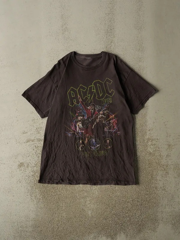 Vintage 15' Faded Black AC/DC "Rock or Bust" Tour Tee (L/XL) sold by Rebalance Vintage