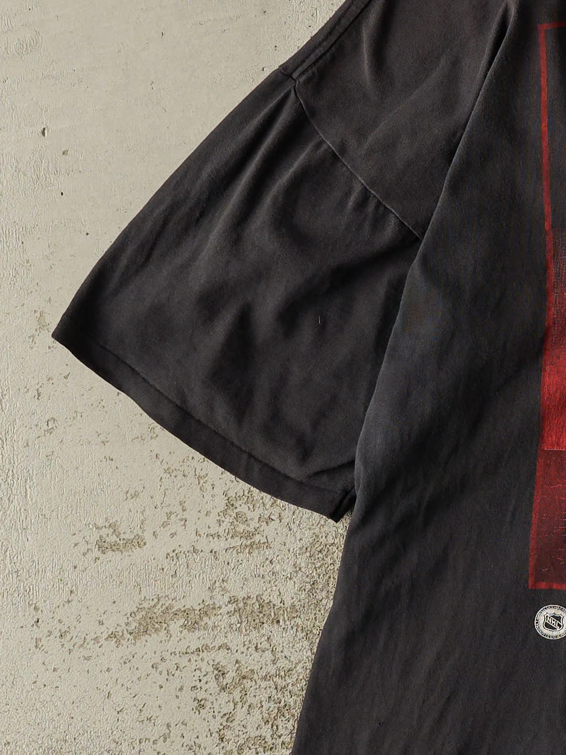 Vintage 93' Black Detroit Red Wings Tee (L/XL) sold by Rebalance Vintage product image thumbnail 3