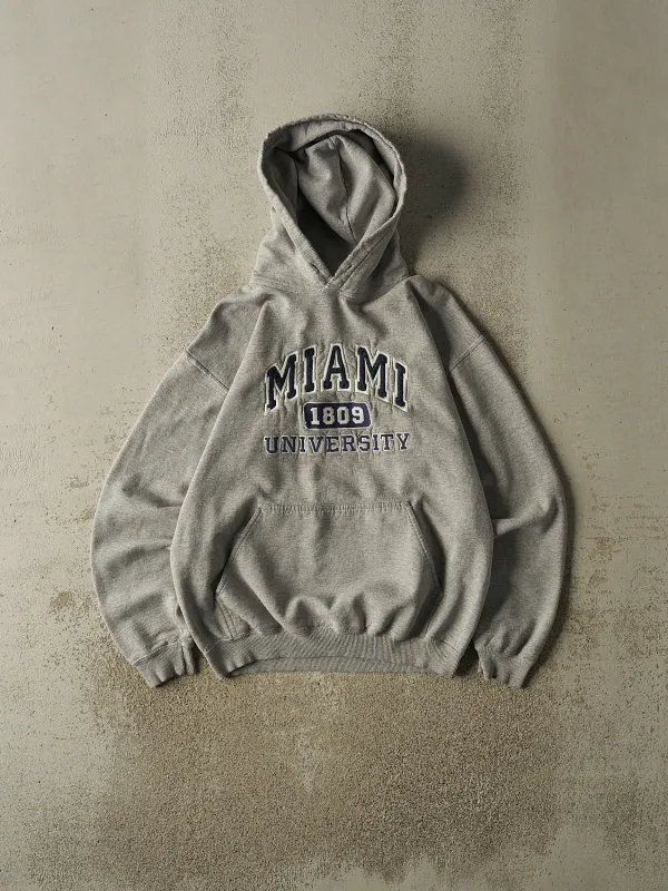 Vintage Y2K Grey Miami University Hoodie (S) sold by Rebalance Vintage