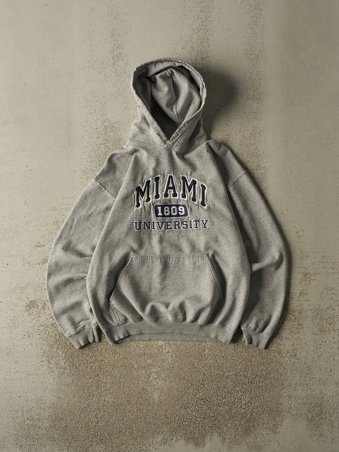 Vintage Y2K Grey Miami University Hoodie (S) sold by Rebalance Vintage