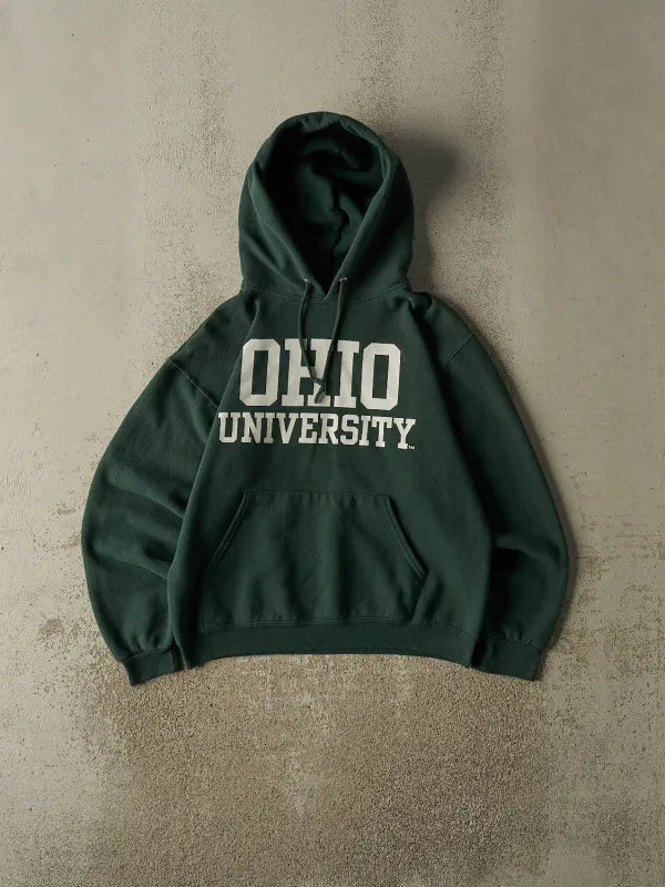 Vintage 90s Green Ohio University Hoodie (XS/S) sold by Rebalance Vintage