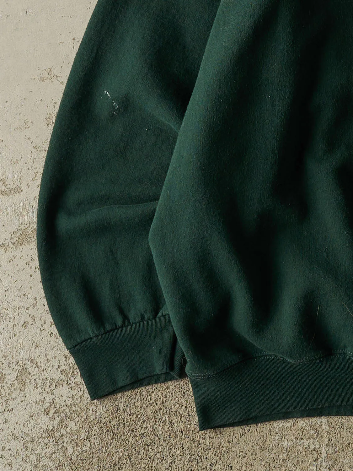 Vintage 90s Green Blank Crewneck (XXL/XXXL) sold by Rebalance Vintage product image thumbnail 3