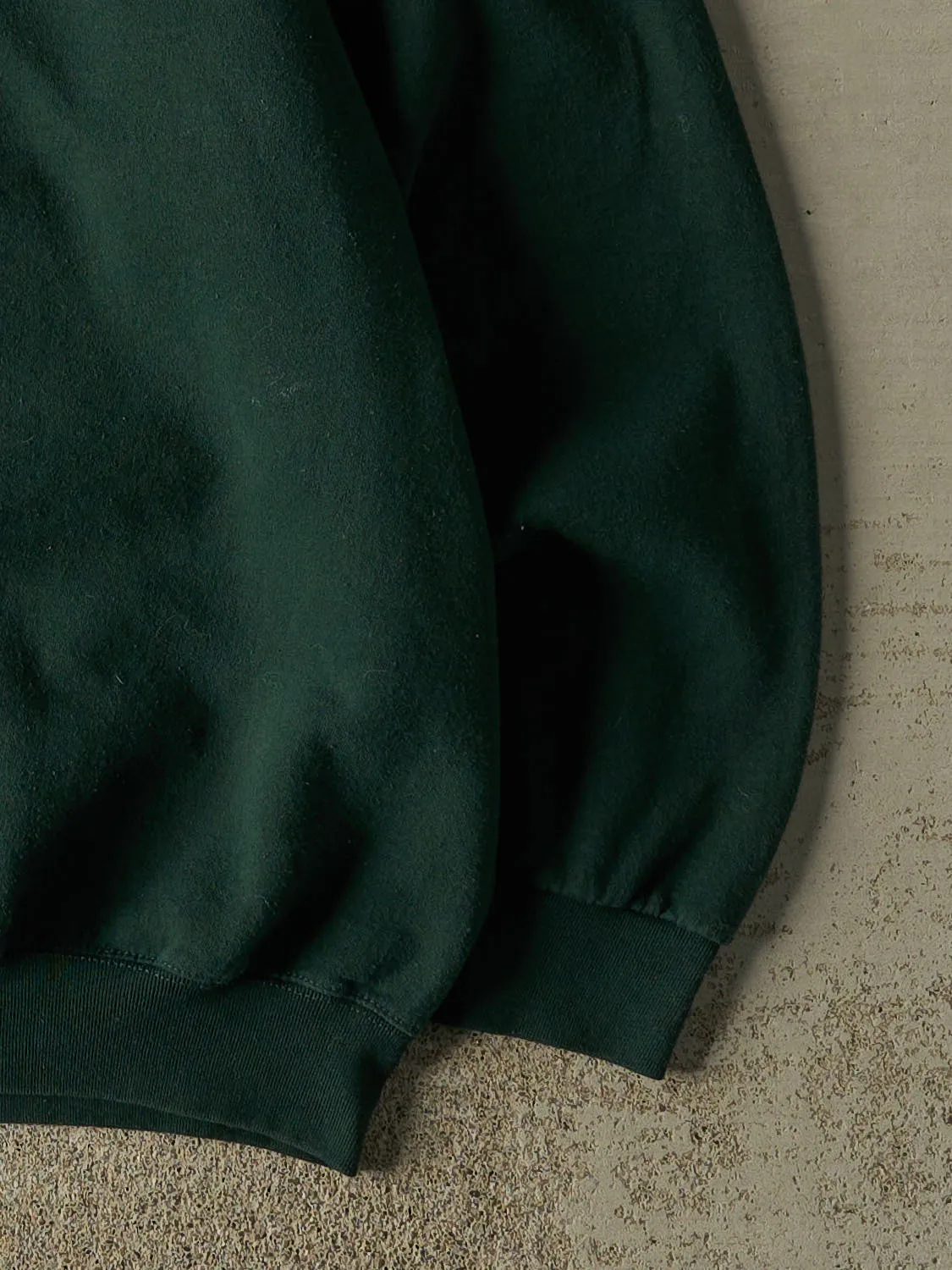 Vintage 90s Green Blank Crewneck (XXL/XXXL) sold by Rebalance Vintage product image thumbnail 4