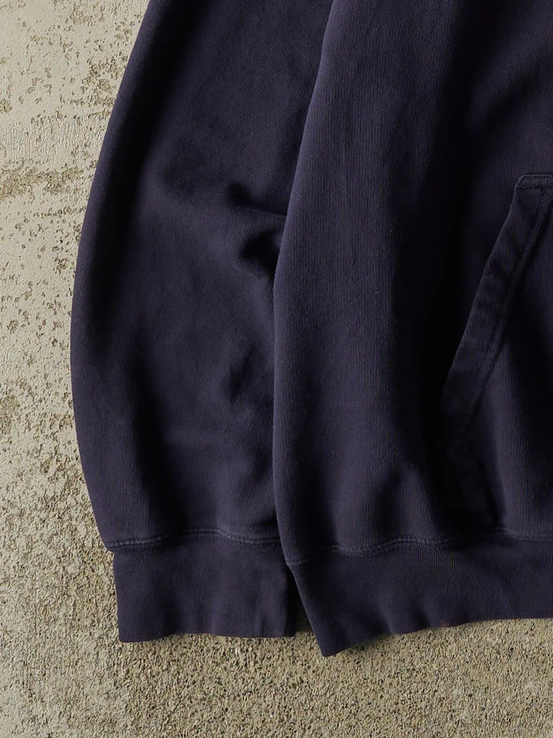 Vintage Y2K Navy Blue University of Michigan Embroidered Hoodie (XL) sold by Rebalance Vintage product image thumbnail 3