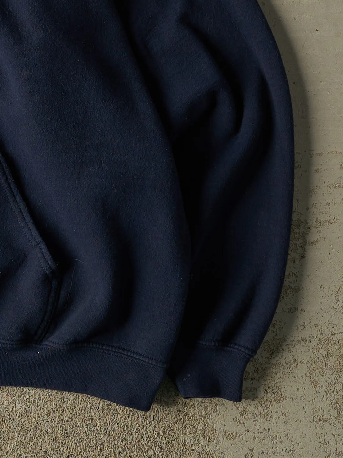 Vintage Y2K Navy Blue Penske Hoodie (L/XL) sold by Rebalance Vintage product image thumbnail 4