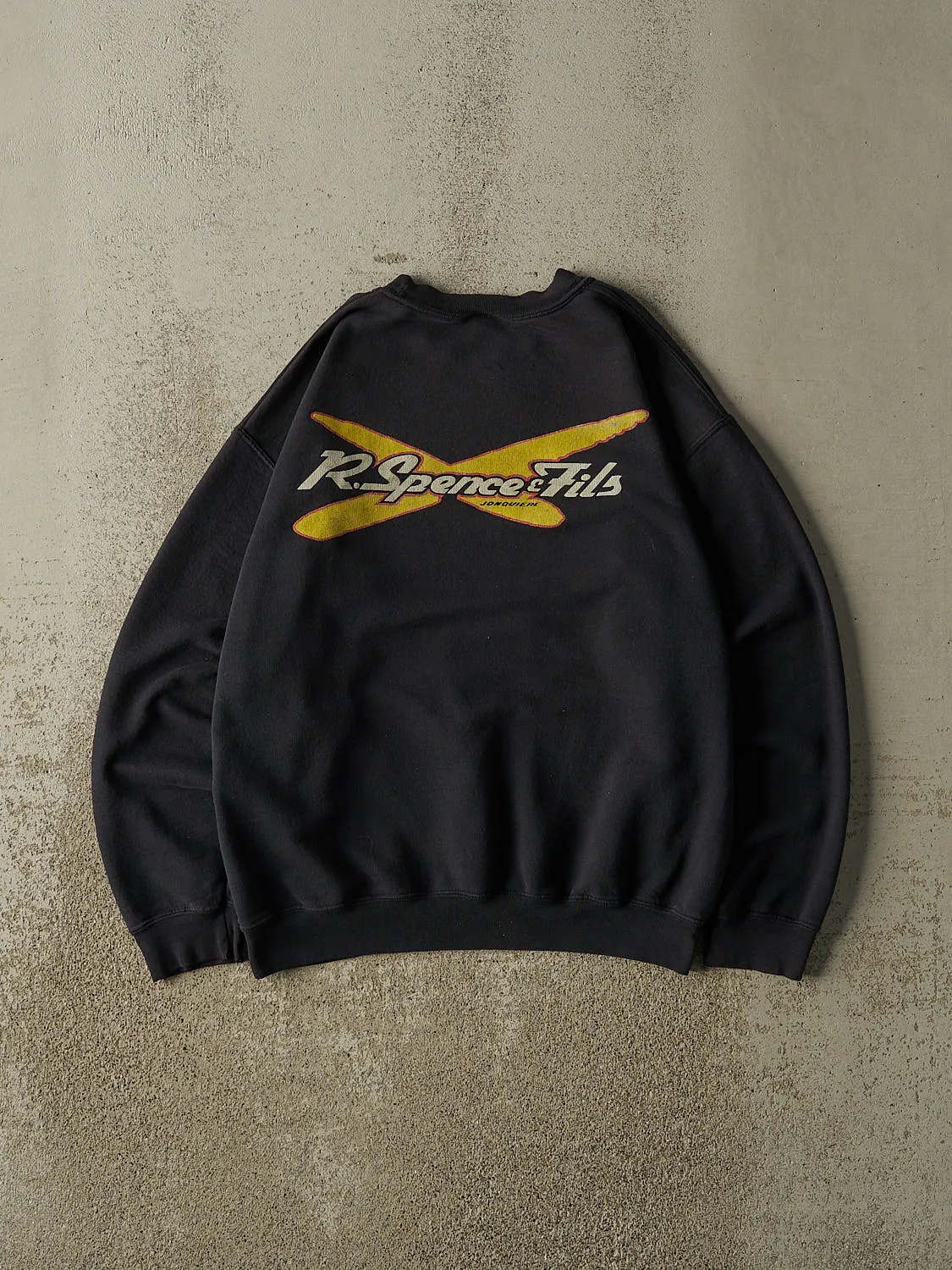 Vintage 90s Faded Black Ski-doo Crewneck (S/M) sold by Rebalance Vintage product image thumbnail 2
