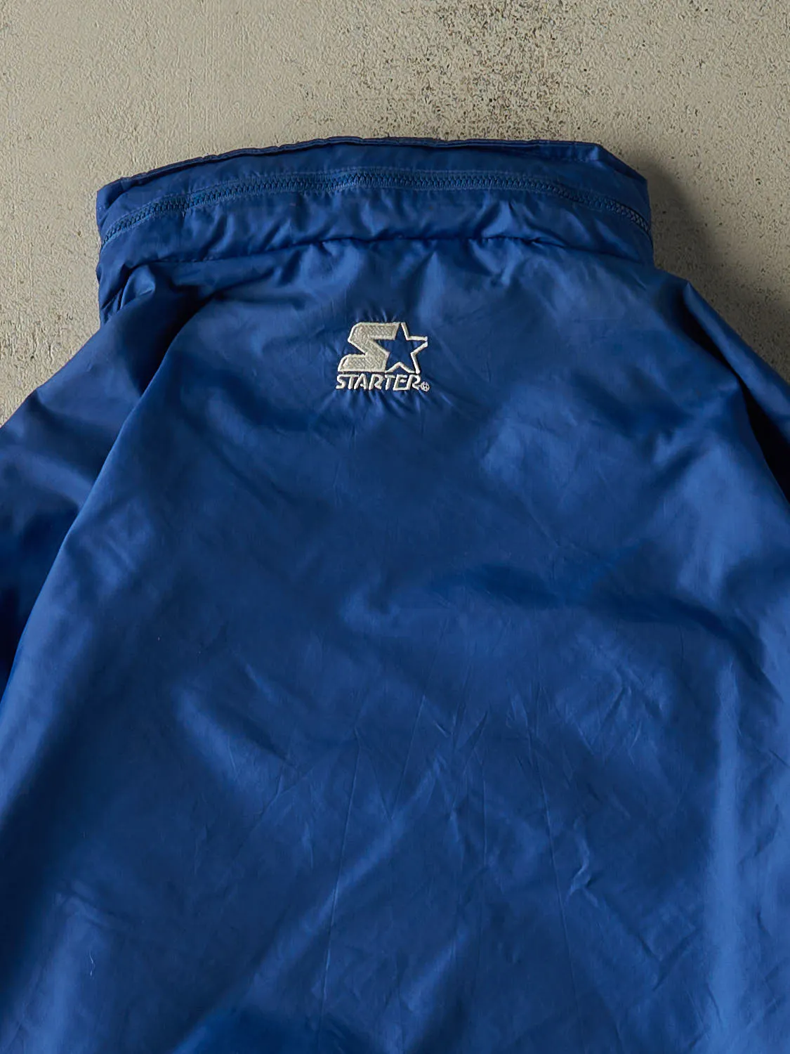 Vintage 96' Blue Atlanta Olympics Team USA Starter Windbreaker Jacket (XL) sold by Rebalance Vintage product image thumbnail 4