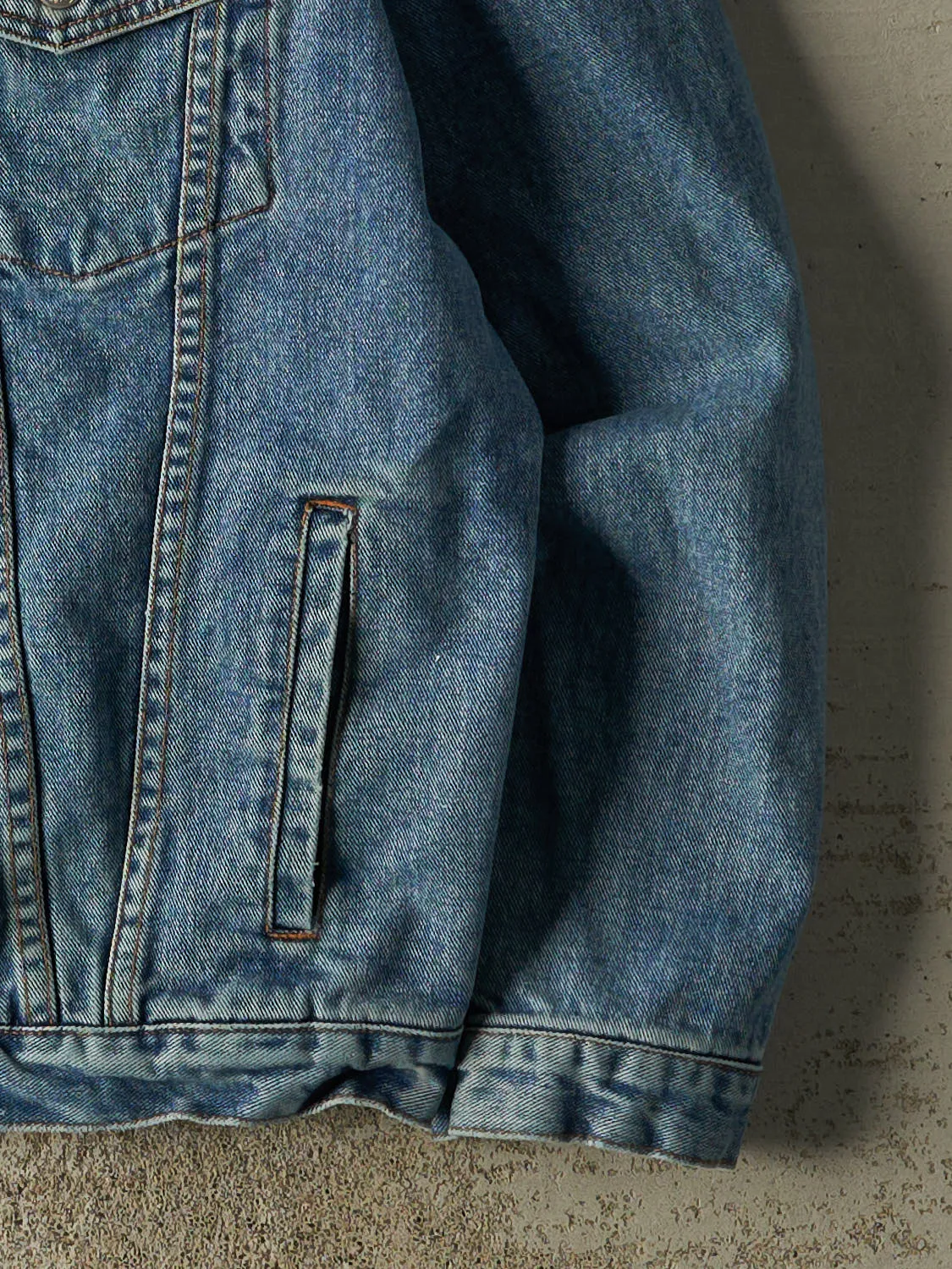 Vintage 90s Mid Wash Nevada Denim Jacket (M/L) sold by Rebalance Vintage product image thumbnail 4