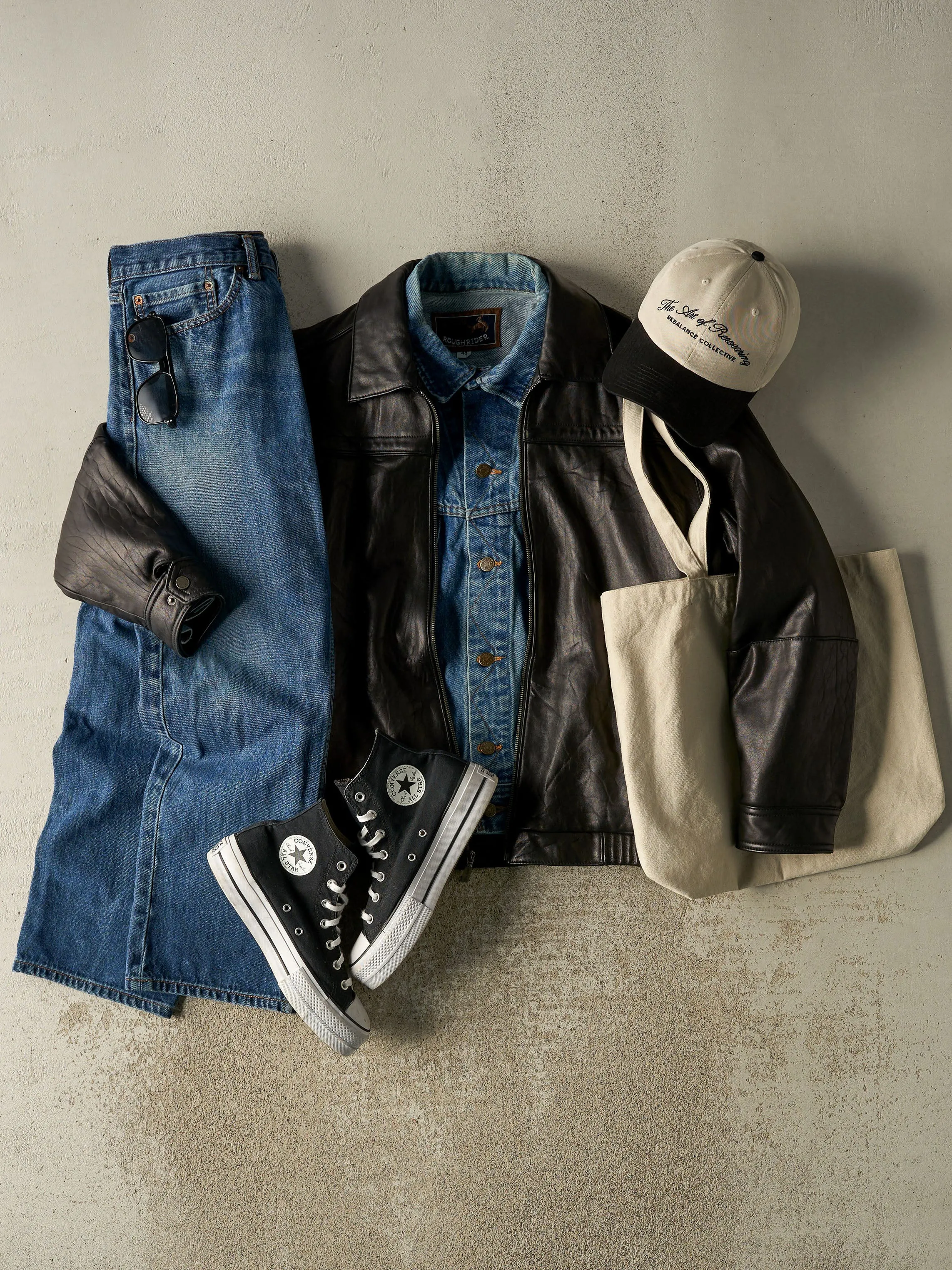 Vintage 90s Mid Wash Mustang Roughriders Denim Jacket (M) sold by Rebalance Vintage product image thumbnail 2