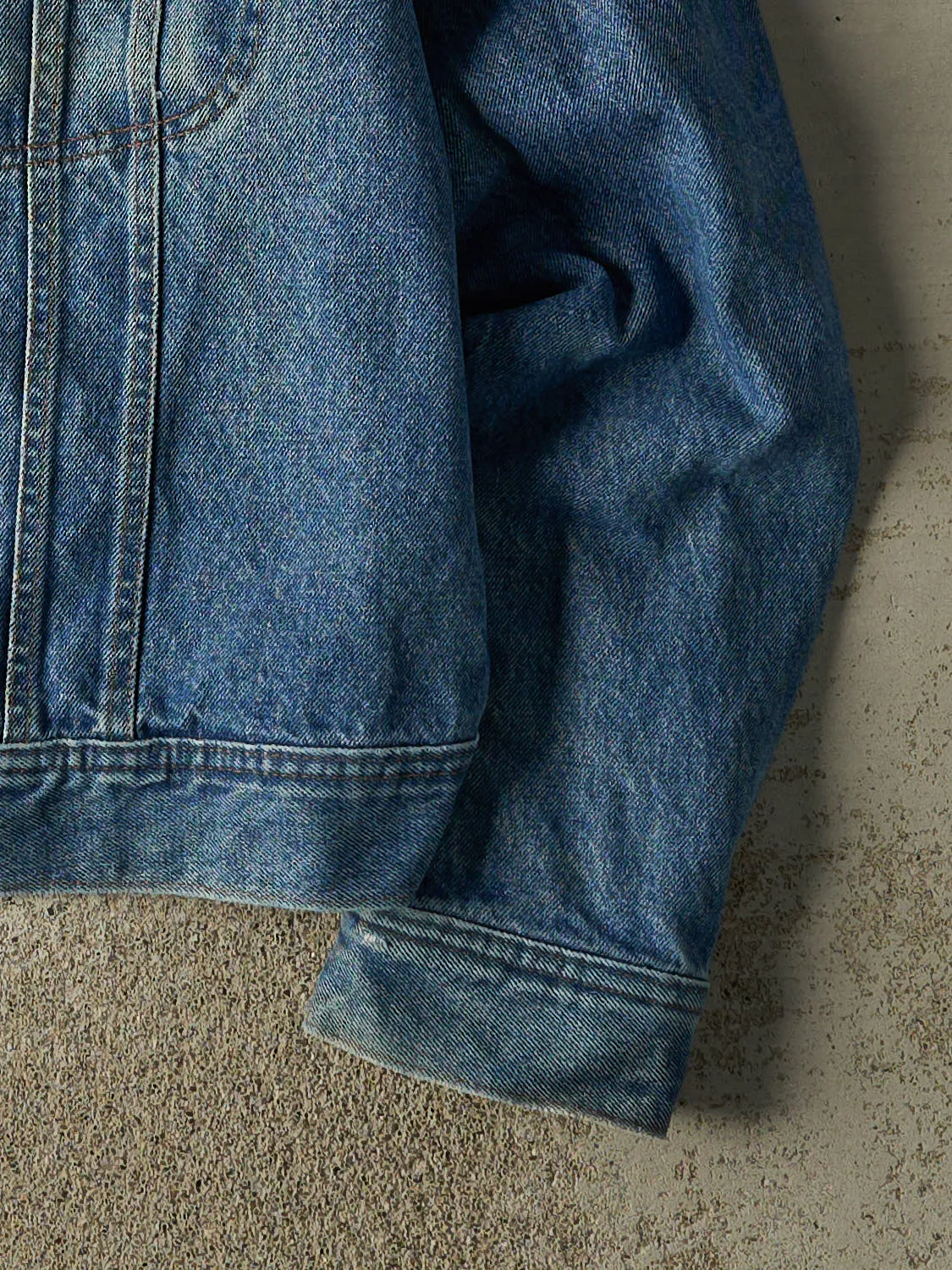 Vintage 90s Mid Wash Mustang Roughriders Denim Jacket (M) sold by Rebalance Vintage product image thumbnail 5