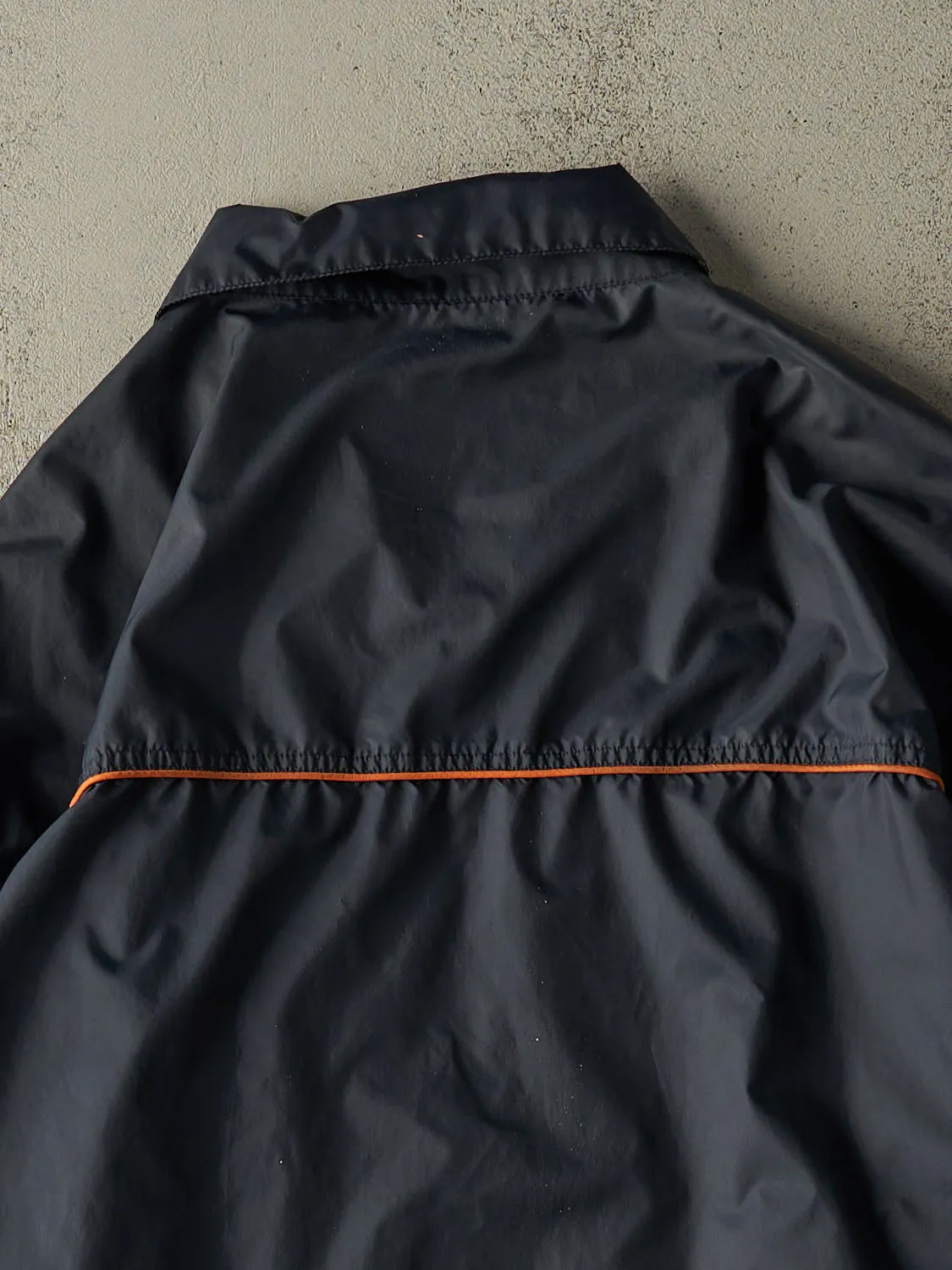 Vintage Y2K Navy Blue Billabong Zip Up Windbreaker Jacket (XL/XXL) sold by Rebalance Vintage product image thumbnail 4