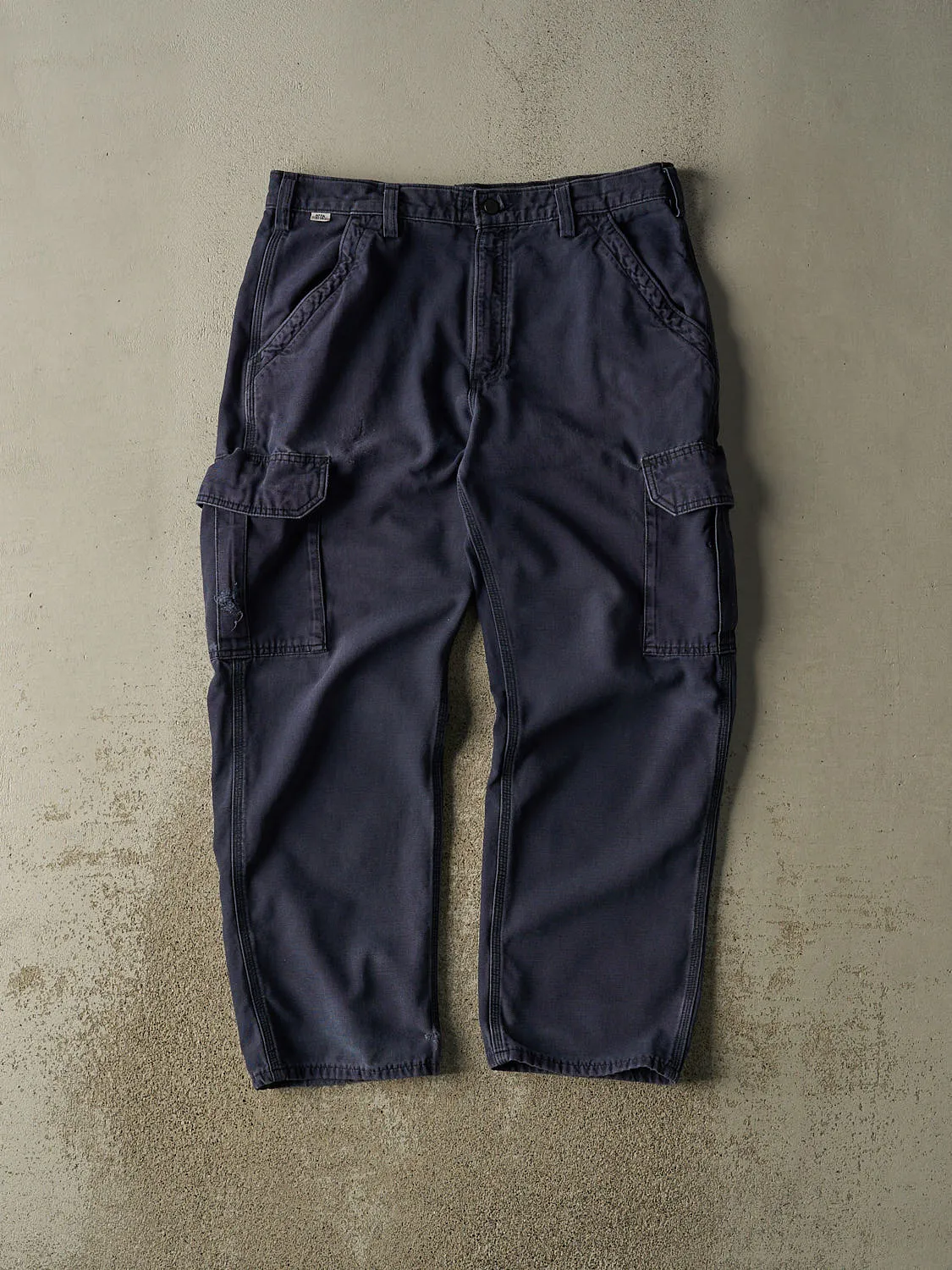 Vintage Y2K Navy Blue Carhartt Cargo Pants (35x30) sold by Rebalance Vintage
