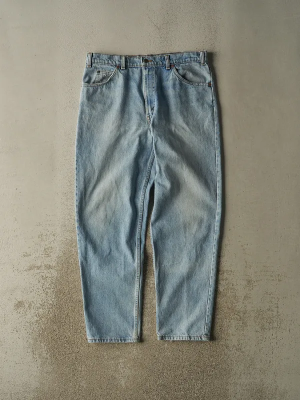 Vintage 80s Light Wash Levi's 634 Orange Tab Jeans (34x31) sold by Rebalance Vintage