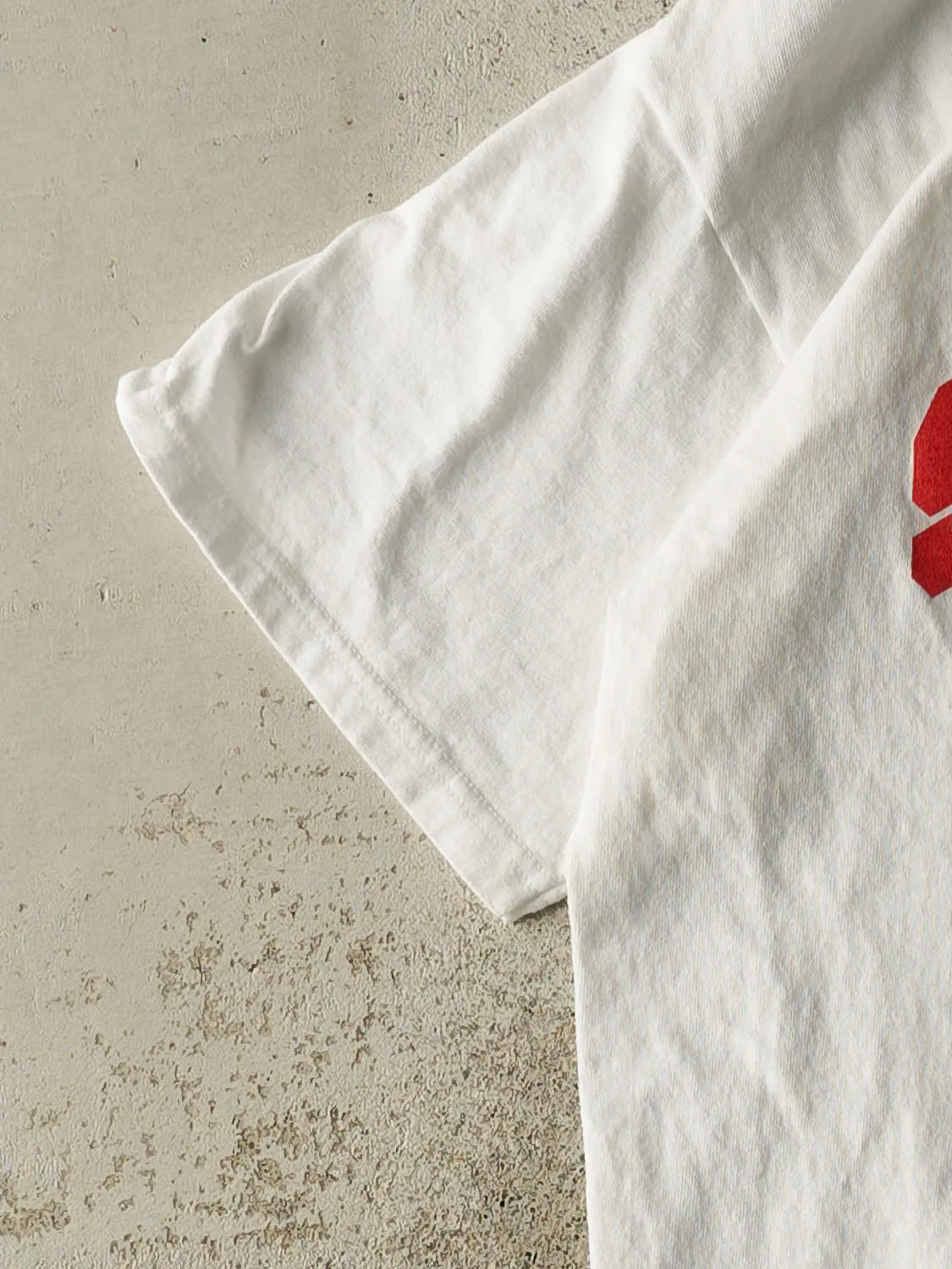 Vintage Y2K White St John's Alumni Tee (S/M) sold by Rebalance Vintage product image thumbnail 3