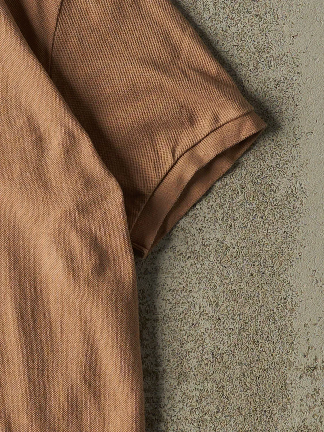 Vintage 90s Beige Polo Embroidered Quarter Button Tee (S/M) sold by Rebalance Vintage product image thumbnail 4