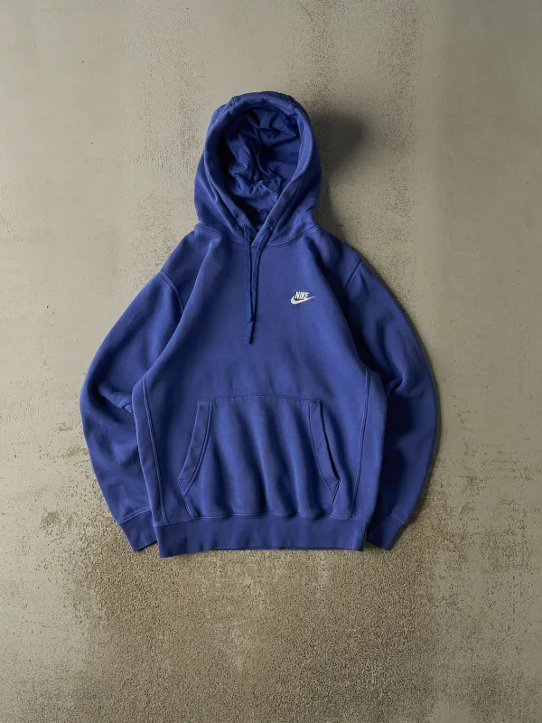 Vintage Y2K Blue Nike Embroidered Hoodie (S/M) sold by Rebalance Vintage