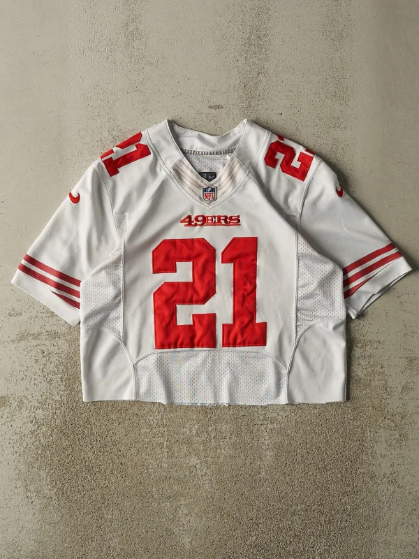 Vintage Y2K White San Francisco 49ers #21 Gore Jersey (S) sold by Rebalance Vintage
