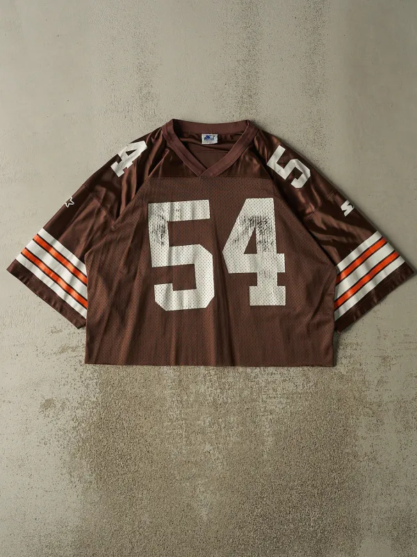 Vintage 98' Brown Cleveland Browns #54 Spielman Jersey (M/L) sold by Rebalance Vintage