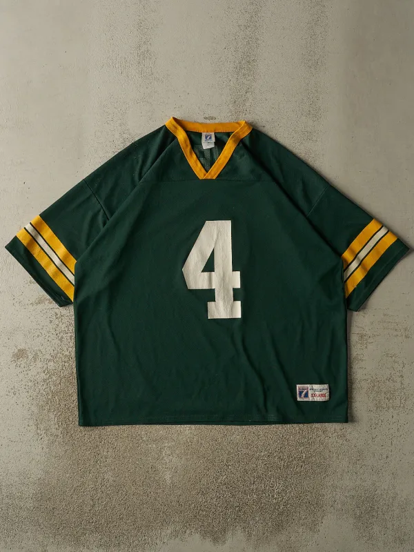 Vintage 90s Green Green Bay Packers #4 Brett Favre Jersey (XXL/XXXL) sold by Rebalance Vintage