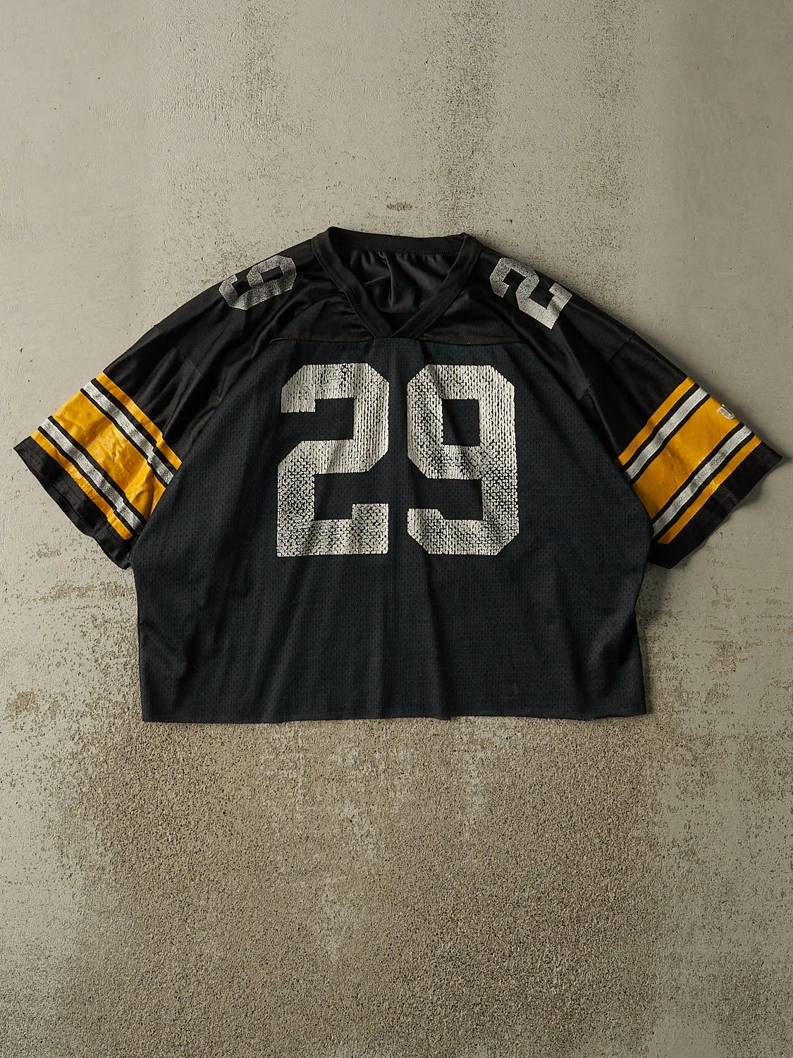 Vintage 90s Black Pittsburgh Steelers #29 Jersey (L) sold by Rebalance Vintage