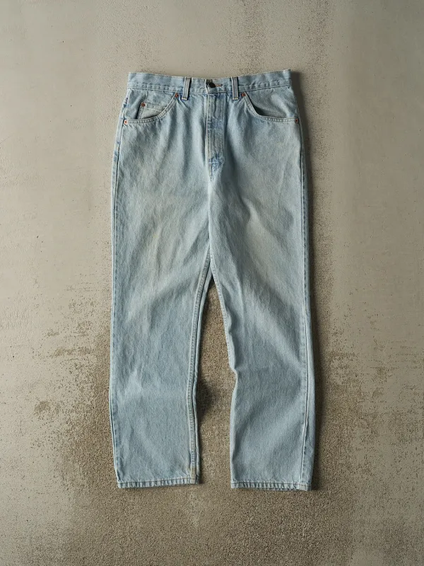 Vintage 80s Light Wash Levi's Orange Tab Jeans (33x30) made by Rebalance Vintage