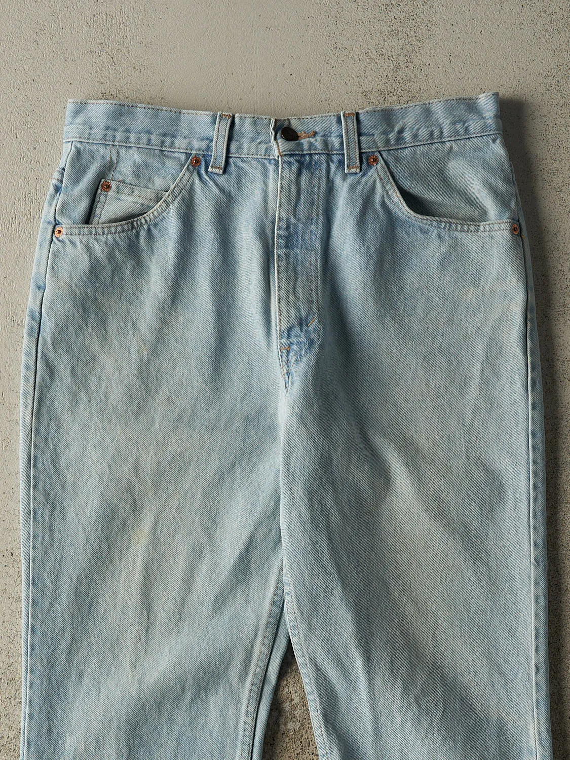 Vintage 80s Light Wash Levi's Orange Tab Jeans (33x30) sold by Rebalance Vintage product image thumbnail 4