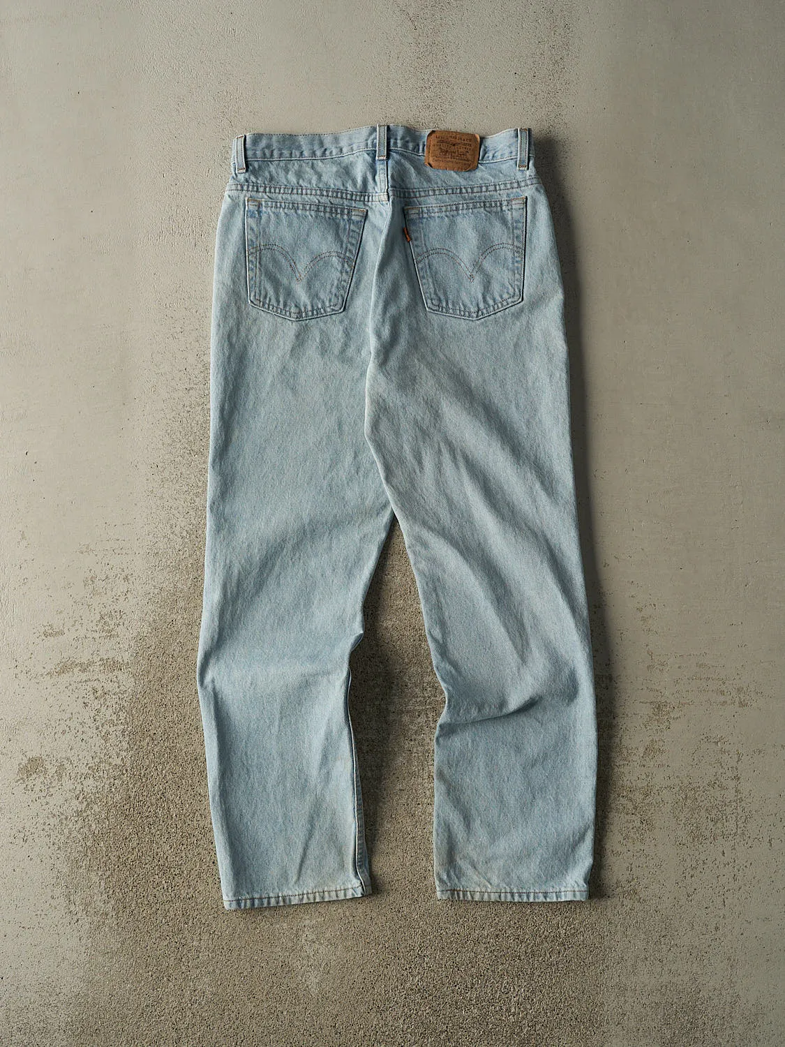 Vintage 80s Light Wash Levi's Orange Tab Jeans (33x30) sold by Rebalance Vintage product image thumbnail 3