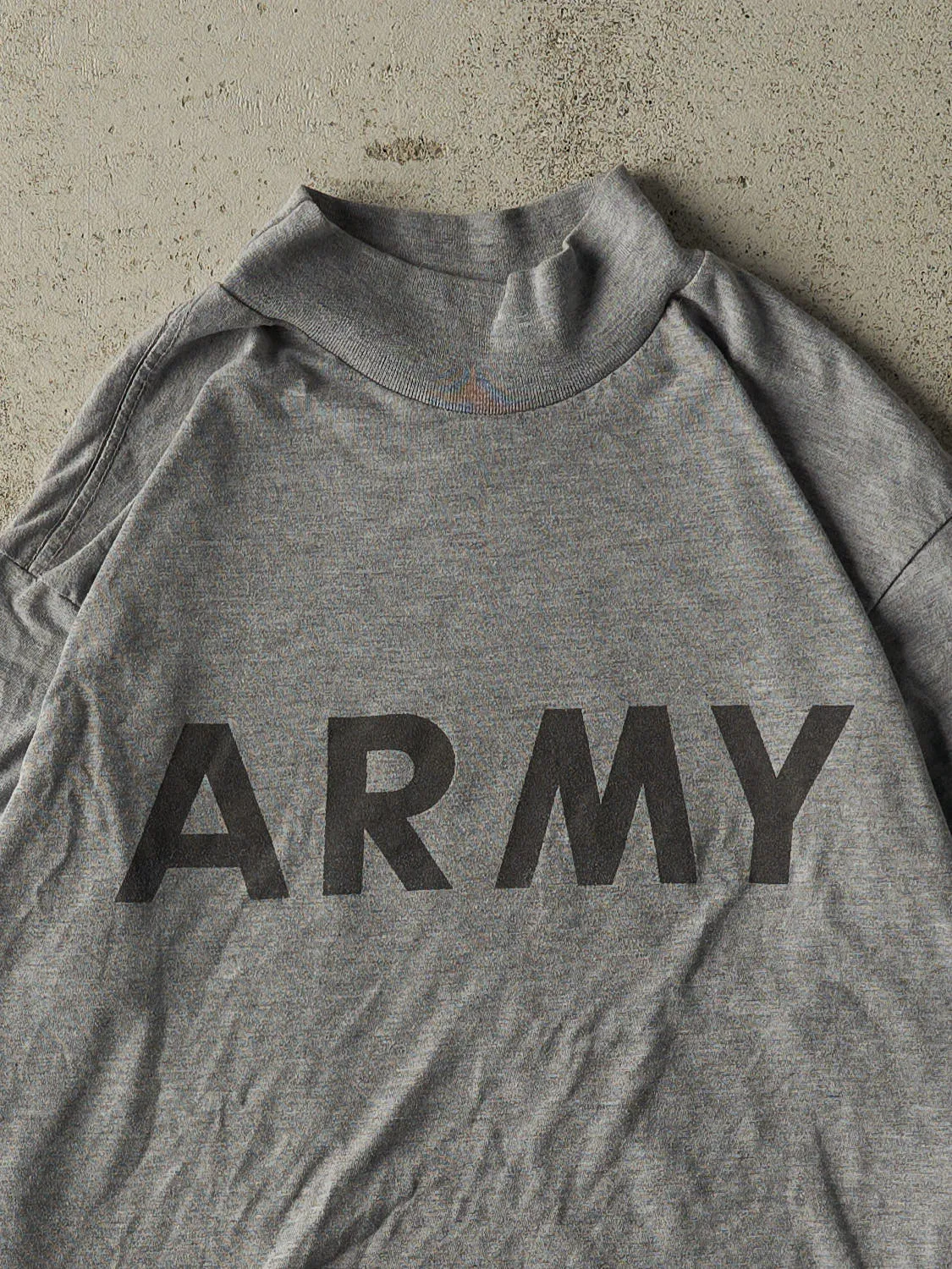 Vintage 90s Grey US Army Long Sleeve (M/L) sold by Rebalance Vintage product image thumbnail 3