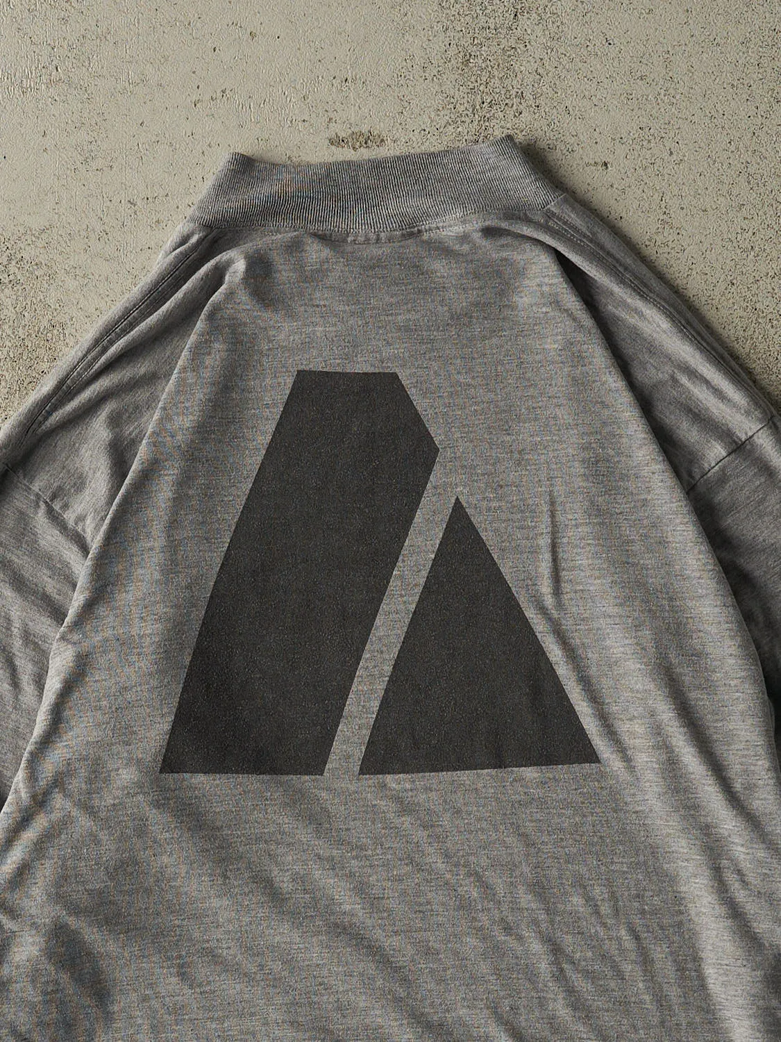 Vintage 90s Grey US Army Long Sleeve (L/XL) sold by Rebalance Vintage product image thumbnail 4