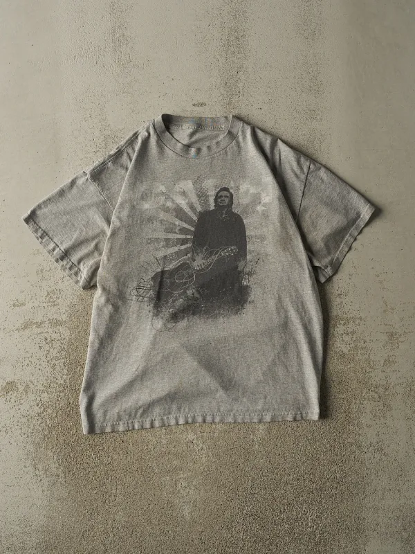 Vintage Y2K Grey Johnny Cash Tee (M/L) made by Rebalance Vintage