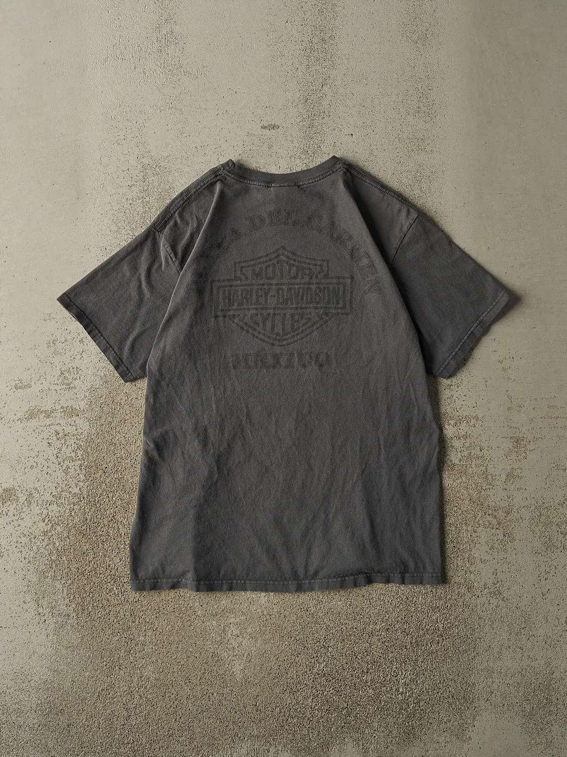 Vintage Y2K Charcoal Grey Harley Davidson Mexico Tee (M/L) sold by Rebalance Vintage product image thumbnail 2