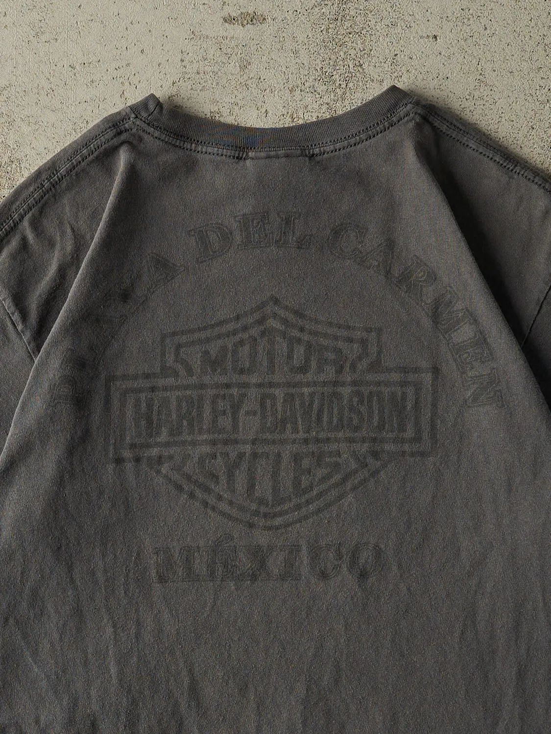 Vintage Y2K Charcoal Grey Harley Davidson Mexico Tee (M/L) sold by Rebalance Vintage product image thumbnail 4