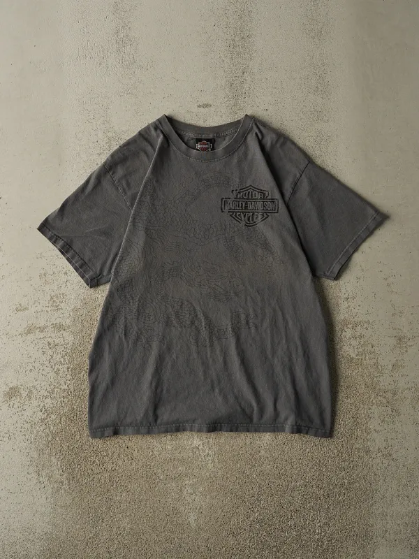 Vintage Y2K Charcoal Grey Harley Davidson Mexico Tee (M/L) sold by Rebalance Vintage